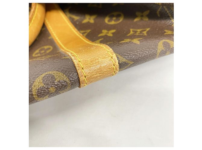 Louis Vuitton Boston Monogram Keepall Bandoulière 55 Marrone - vista 9