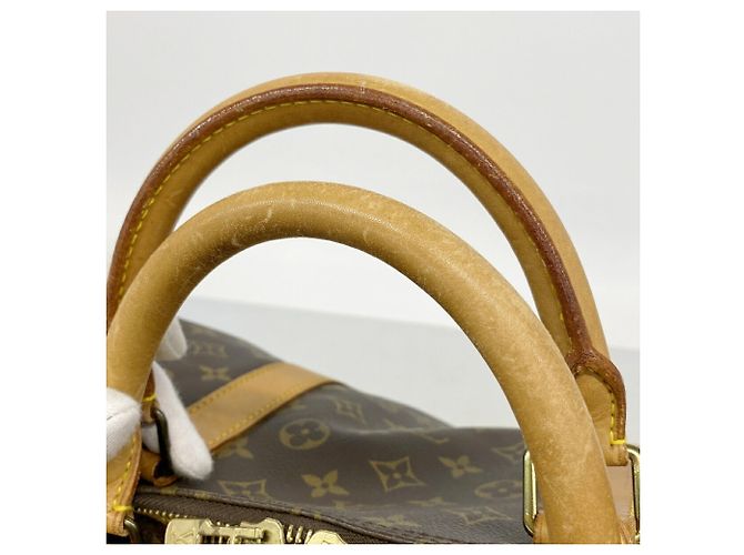 Louis Vuitton Boston Monogram Keepall Bandoulière 60 Marrone - vista 11