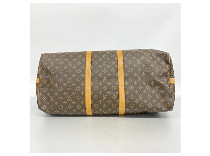 Louis Vuitton Boston Monogram Keepall Bandoulière 60 Marrone - vista 3