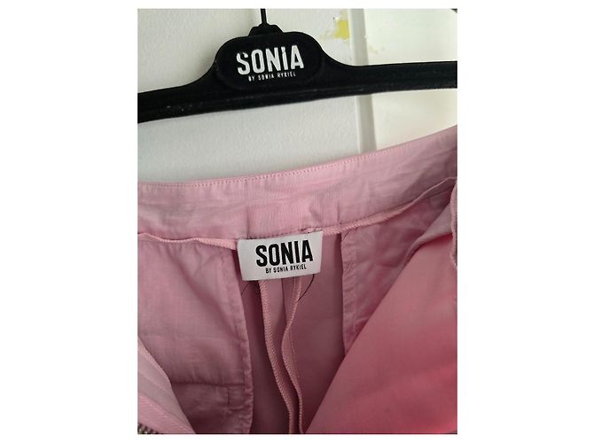 Sonia Rykiel Pantaloncini plissé rosa - vista 2
