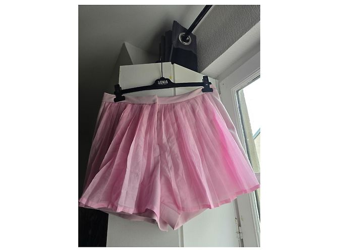 Sonia Rykiel Pantaloncini plissé rosa - vista 5