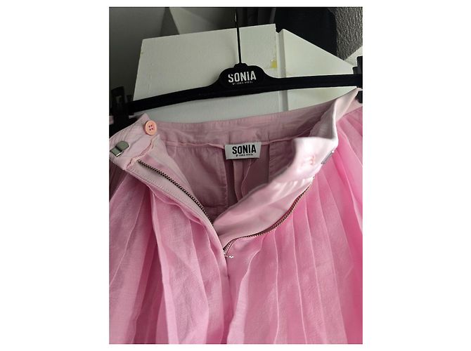 Sonia Rykiel Pantaloncini plissé rosa - vista 6