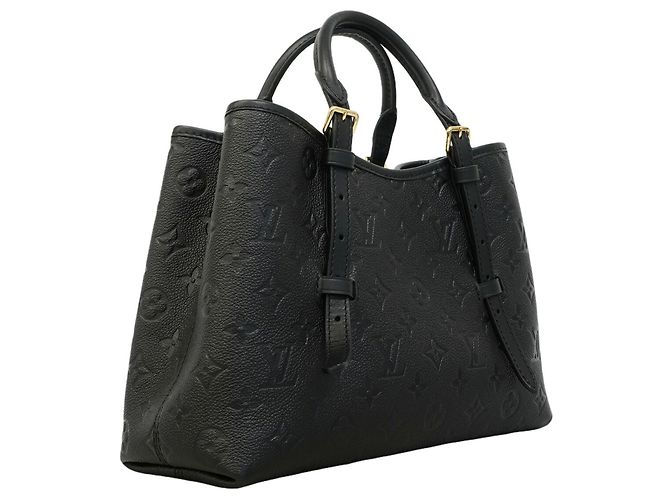 Borsa Louis Vuitton Monogram Empreinte Babylon Tote PM Nero - vista 2
