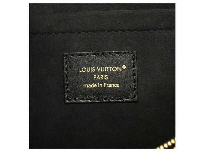 Borsa Louis Vuitton Monogram Empreinte Babylon Tote PM Nero - vista 5