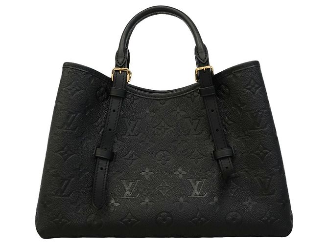 Borsa Louis Vuitton Monogram Empreinte Babylon Tote PM Nero - vista 8