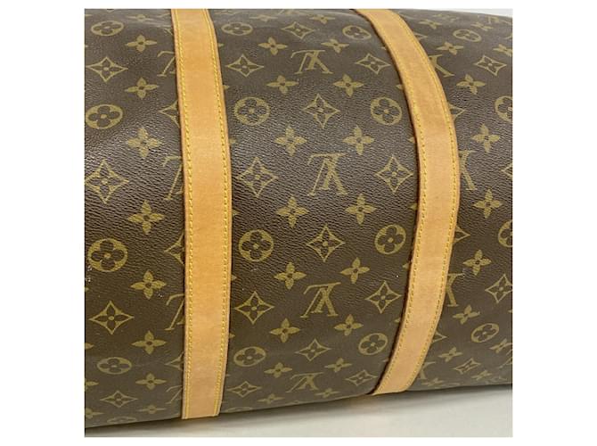 Louis Vuitton Boston Monogram Keepall 55 Braun - Ansicht 12