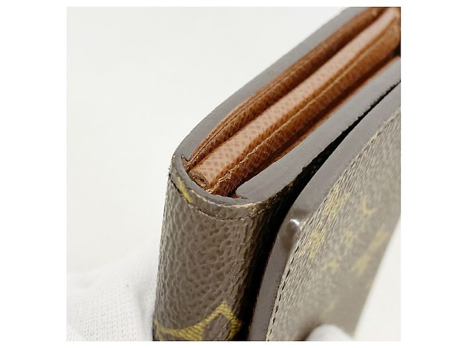 Louis Vuitton Monogram Portemonnaie Bietrezor Wallet Marrone - vista 5