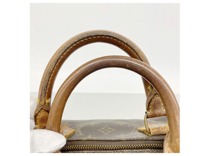 Borsa Louis Vuitton Monogram Speedy 30 Marrone - vista 9
