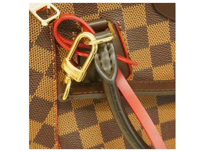 Louis Vuitton Damier Caissa Tote MM Fuschia Damier ebene - vista 7