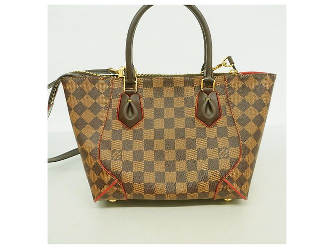 Louis Vuitton Damier Caissa Tote MM Fuschia Damier ebene - vista 9