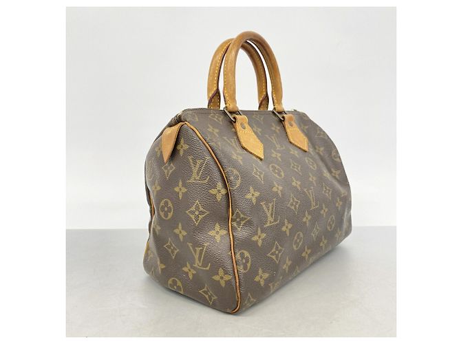 Borsa Louis Vuitton Monogram Speedy 25 Marrone - vista 2