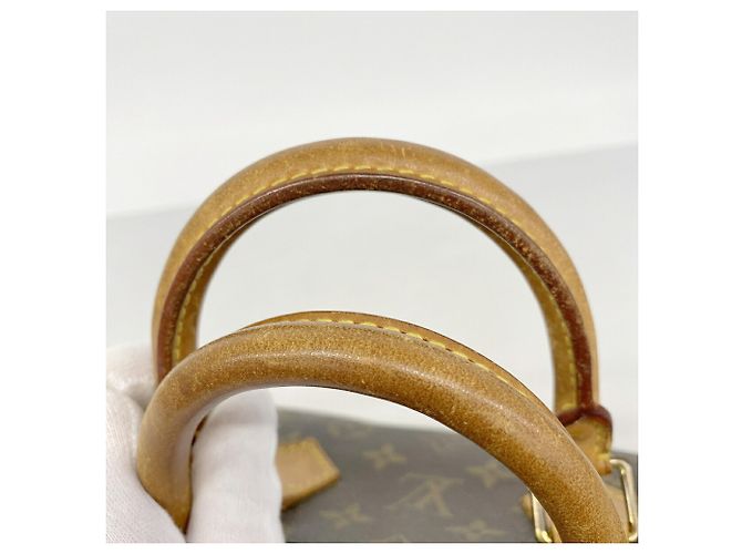 Borsa Louis Vuitton Monogram Speedy 25 Marrone - vista 9