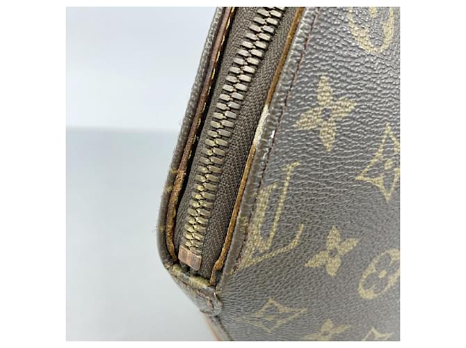 Louis Vuitton Monogram Ellipse MM Handbag Brown - view 9