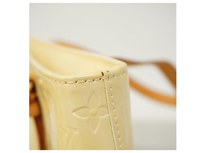 Borsa Tote Louis Vuitton Vernis Brentwood Bianco - vista 9