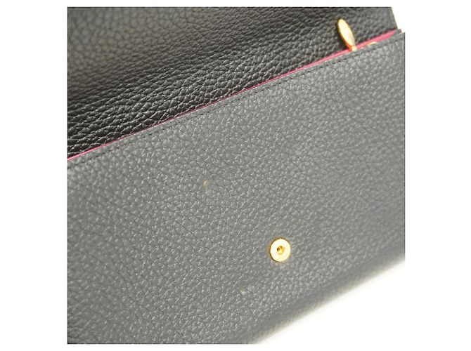 Capucines Carteira Longa Louis Vuitton Noir Preto - vista 6