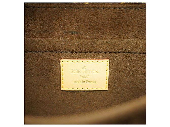 Borsa Louis Vuitton Monogram Pochette Metis MM Marrone - vista 5