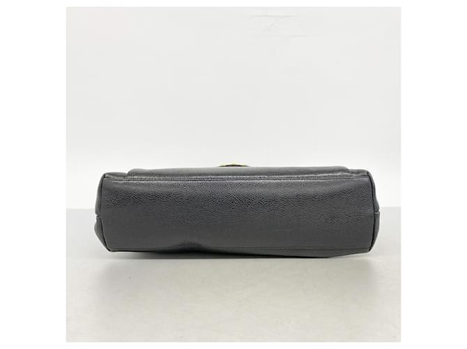 Borsa a tracolla Chanel nera Nero - vista 3