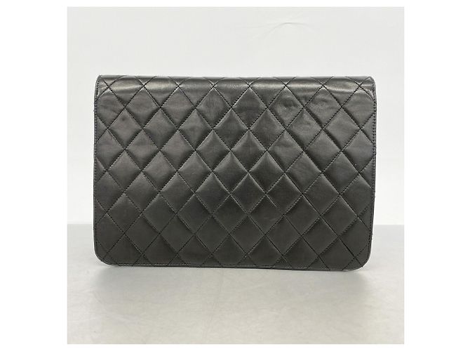 Borsa a tracolla Chanel Matelassé con catena Nero - vista 10
