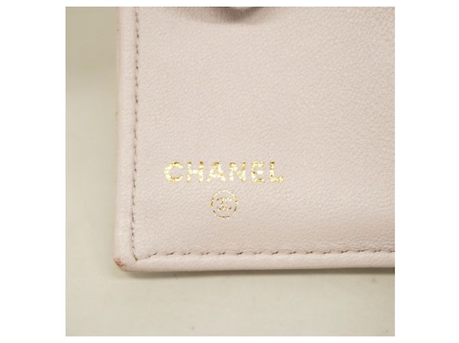 Cartera Tri-fold Chanel Rosa - vista 4