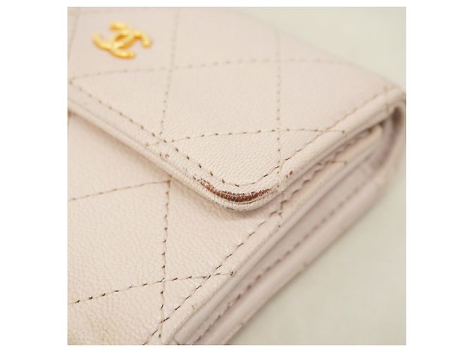 Cartera Tri-fold Chanel Rosa - vista 5
