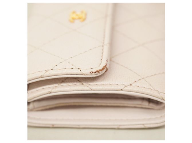 Cartera Tri-fold Chanel Rosa - vista 7
