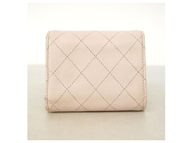 Cartera Tri-fold Chanel Rosa - vista 8