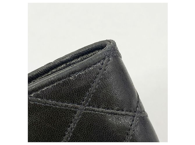 Chanel Bicolore Lambskin Wallet Black - view 5