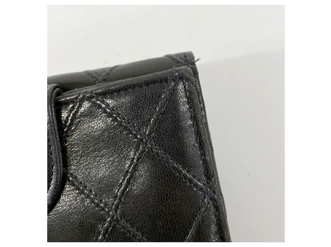 Chanel Bicolore Lambskin Wallet Black - view 8
