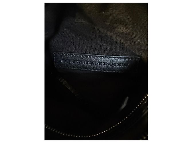 Borsa City Balenciaga in pelle nera con borchie Nero - vista 6