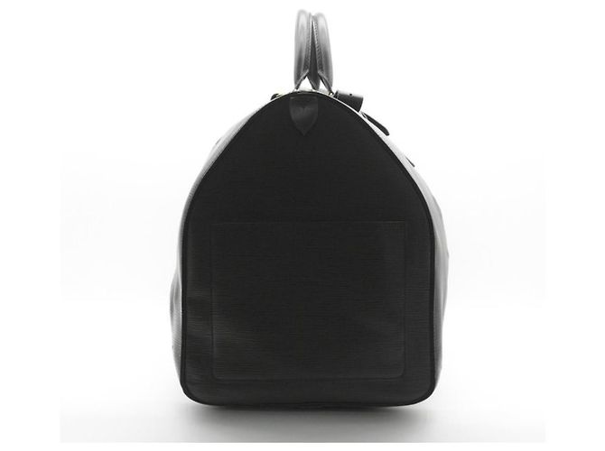 Borsa da viaggio Louis Vuitton Keepall 60 in pelle Epi Nero - vista 3