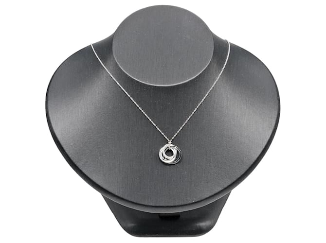 Collana Tiffany & Co. 1837 Interlocking Circle Argento - vista 2
