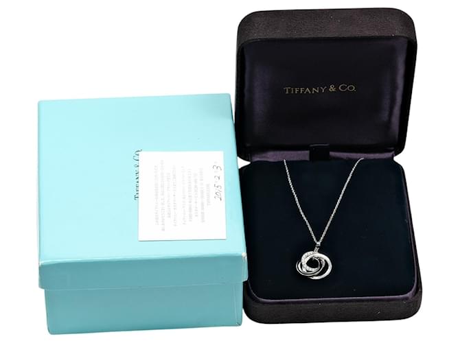 Collana Tiffany & Co. 1837 Interlocking Circle Argento - vista 7