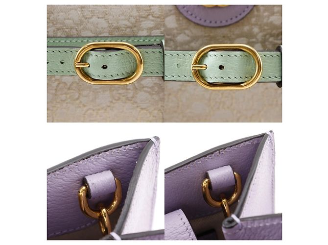 Borsa Gucci Diana Small Collaborazione HOSOO Porpora - vista 11