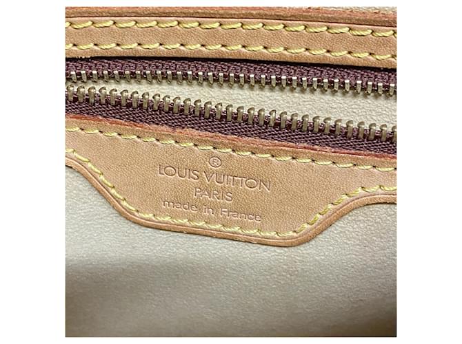 Borsa a tracolla Louis Vuitton Monogram Looping MM Marrone - vista 5