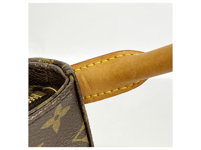 Borsa a tracolla Louis Vuitton Monogram Looping MM Marrone - vista 8