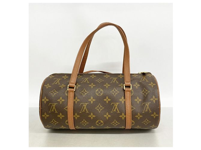 Borsa Louis Vuitton Monogram Papillon 30 Marrone - vista 10