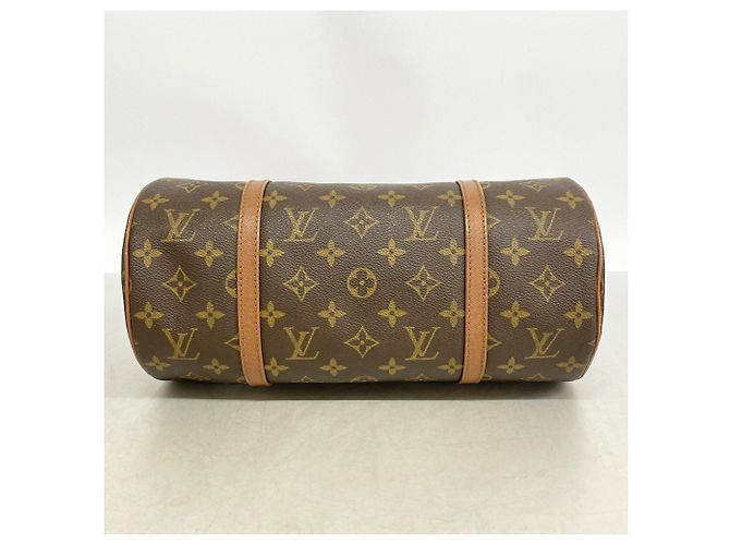 Borsa Louis Vuitton Monogram Papillon 30 Marrone - vista 3