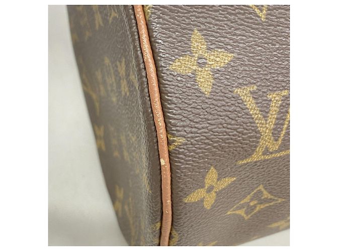 Borsa Louis Vuitton Monogram Papillon 30 Marrone - vista 6