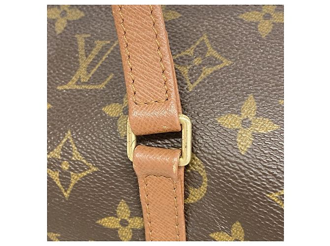 Borsa Louis Vuitton Monogram Papillon 30 Marrone - vista 7