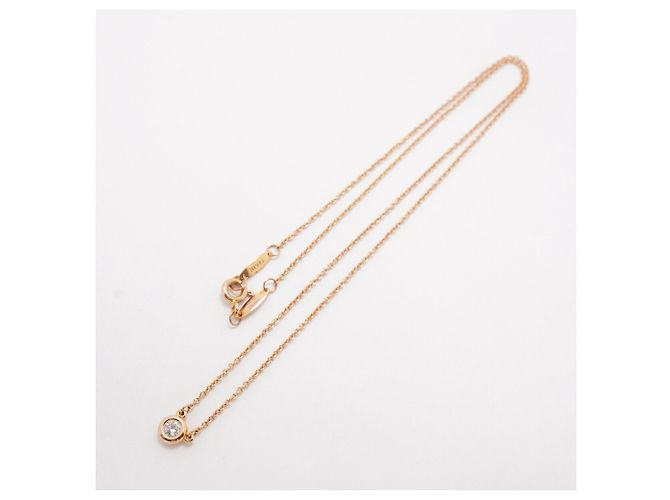 Collana Tiffany & Co. By the Yard in oro rosa e diamante - vista 3