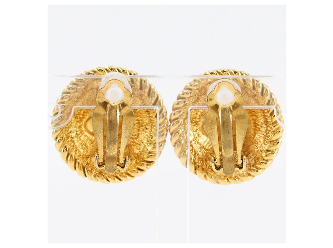 Orecchini Chanel Coco Mark placcati in oro D'oro - vista 3