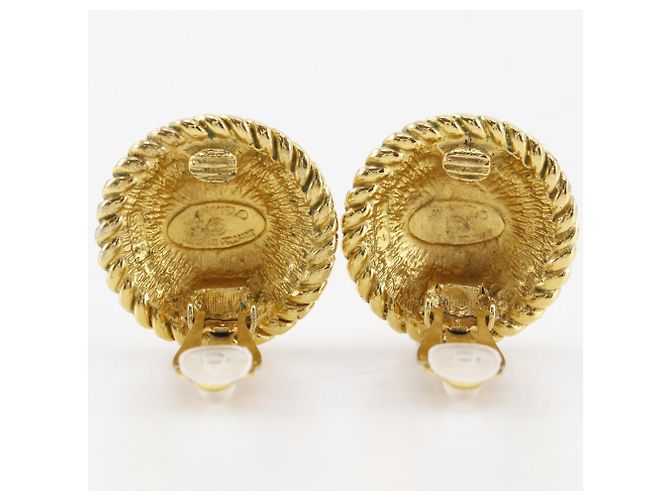 Orecchini Chanel Coco Mark placcati in oro D'oro - vista 5