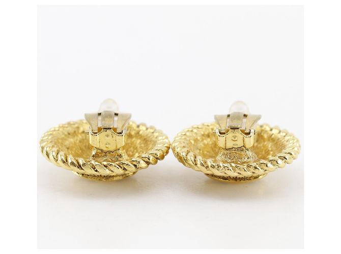 Orecchini Chanel Coco Mark placcati in oro D'oro - vista 6