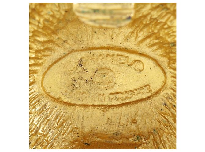 Orecchini Chanel Coco Mark placcati in oro D'oro - vista 8