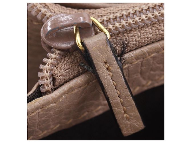 Portafoglio a catena Gucci GG Marmont Beige - vista 13