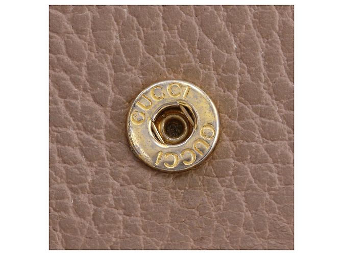 Portafoglio a catena Gucci GG Marmont Beige - vista 15