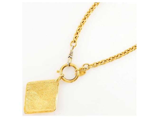 Collana Chanel Coco Mark placcata oro D'oro - vista 3