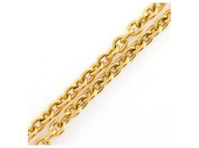 Collana Chanel Coco Mark placcata oro D'oro - vista 4