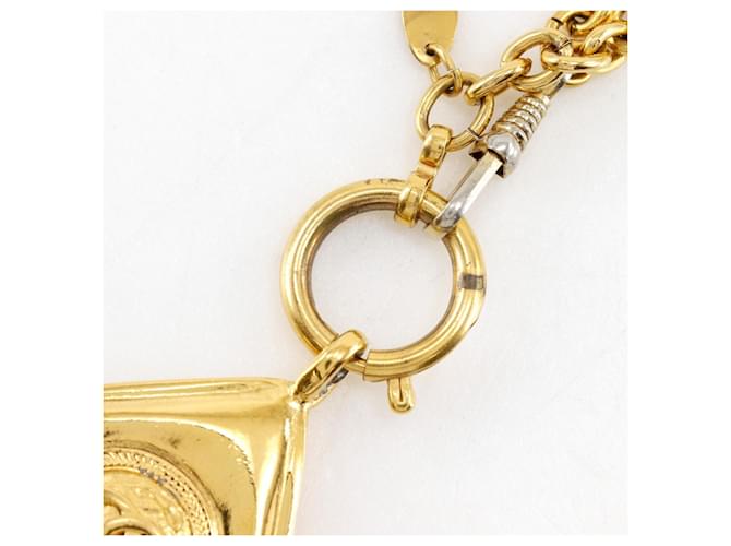 Collana Chanel Coco Mark placcata oro D'oro - vista 5