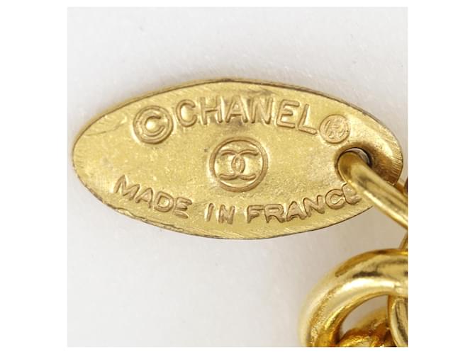 Collana Chanel Coco Mark placcata oro D'oro - vista 8